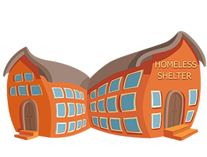 homeless shelter